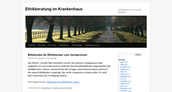 Desktop Screenshot of ethik-info.de
